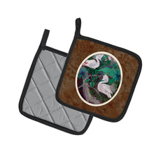 Load image into Gallery viewer, Bird - Egret Pot Holders - Set of 2 Decorative Kitchen Helpers | Made in the USA 7142PTHD