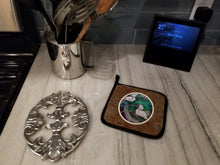 Load image into Gallery viewer, Bird - Egret Pot Holders - Set of 2 Decorative Kitchen Helpers | Made in the USA 7142PTHD
