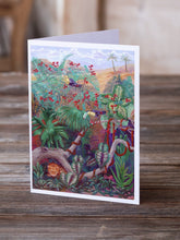 Load image into Gallery viewer, Bird - Toucan Greeting Cards -  Blank Note Cards – 8-Pack of Artist-Designed Cards with Envelopes