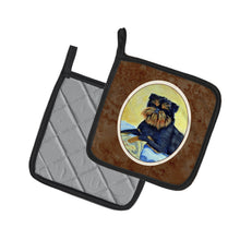 Load image into Gallery viewer, Brussels Griffon Pot Holders - Set of 2 Decorative Kitchen Helpers | Made in the USA 7146PTHD