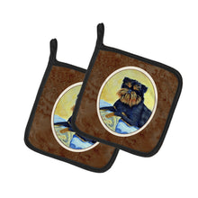 Load image into Gallery viewer, Brussels Griffon Pot Holders - Set of 2 Decorative Kitchen Helpers | Made in the USA 7146PTHD
