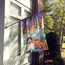 Load image into Gallery viewer, Collie Flag Canvas House Size