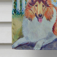 Load image into Gallery viewer, Collie Flag Canvas House Size