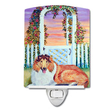 Load image into Gallery viewer, Collie Ceramic Night Light 7147CNL