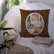 Load image into Gallery viewer, Collie Throw Pillow - 14x14 Decorative Pillow – Art for Your Home &amp; Patio 7147PW1414