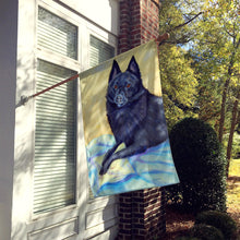 Load image into Gallery viewer, Schipperke Sweet Dreams Flag Canvas House Size