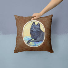 Load image into Gallery viewer, Schipperke Sweet Dreams Throw Pillow - 14x14 Decorative Pillow – Art for Your Home &amp; Patio 7152PW1414