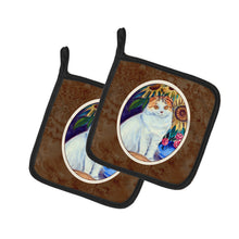 Load image into Gallery viewer, Cat Pot Holders - Set of 2 Decorative Kitchen Helpers | Made in the USA 7153PTHD