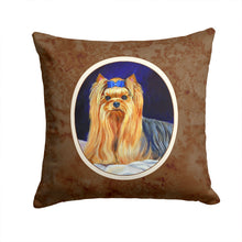 Load image into Gallery viewer, Yorkie Throw Pillow - 14x14 Decorative Pillow – Art for Your Home &amp; Patio 7157PW1414