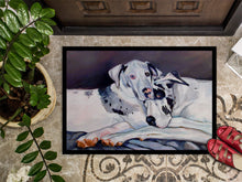 Load image into Gallery viewer, Harlequin Natural Great Danes Indoor Outdoor Mat 18x27 Doormat