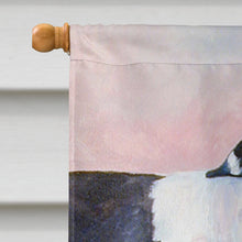 Load image into Gallery viewer, Harlequin and Bule Natural Great Danes Flag Canvas House Size