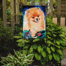 Load image into Gallery viewer, Pomeranian Garden Bud Garden Flag – Decorative Outdoor Yard Flag
