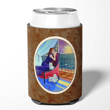 Load image into Gallery viewer, Lady with her Westie Can or Bottle Hugger 7167CC