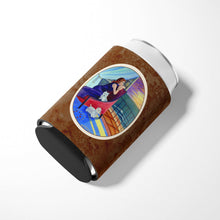 Load image into Gallery viewer, Lady with her Westie Can or Bottle Hugger 7167CC
