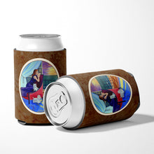 Load image into Gallery viewer, Lady with her Westie Can or Bottle Hugger 7167CC