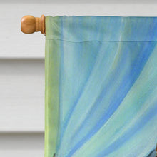 Load image into Gallery viewer, Lady with her Westie Flag Canvas House Size