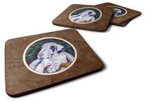 Load image into Gallery viewer, Christmas Tree with Harlequin Great Dane Foam Coaster  7172FC