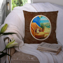Load image into Gallery viewer, French Bulldog My Chair Throw Pillow - 14x14 Decorative Pillow – Art for Your Home &amp; Patio 7175PW1414
