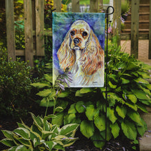 Load image into Gallery viewer, Blonde Tan Cocker Spaniel Garden Flag – Decorative Outdoor Yard Flag