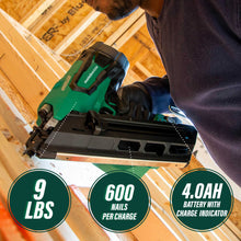 Load image into Gallery viewer, Metabo HPT NR1890DCSTM 18V MultiVolt Cordless 3-1/2" Paper Tape Framing Nailer