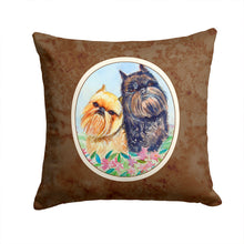 Load image into Gallery viewer, Brussels Griffon Throw Pillow - 14x14 Decorative Pillow – Art for Your Home &amp; Patio 7179PW1414