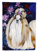 Load image into Gallery viewer, Shih Tzu Garden Flag – Decorative Outdoor Yard Flag