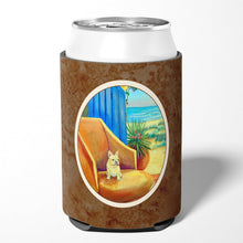 Load image into Gallery viewer, French Bulldog at the beach cottage Can or Bottle Hugger 7181CC