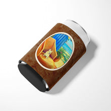 Load image into Gallery viewer, French Bulldog at the beach cottage Can or Bottle Hugger 7181CC