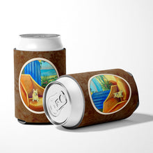 Load image into Gallery viewer, French Bulldog at the beach cottage Can or Bottle Hugger 7181CC