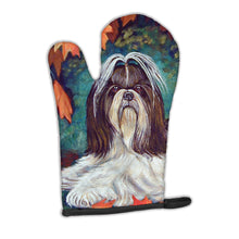 Load image into Gallery viewer, Autumn Leaves Shih Tzu Oven Mitt 7182OVMT