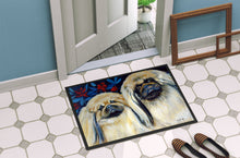 Load image into Gallery viewer, What a pair of Pekingese Doormat Doormat - Large 24x36 – Indoor/Outdoor Floor Mat