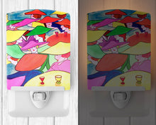 Load image into Gallery viewer, Women in Hats Ceramic Night Light 7194CNL