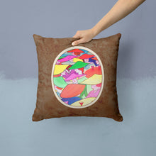 Load image into Gallery viewer, Women in Hats Throw Pillow - 14x14 Decorative Pillow – Art for Your Home &amp; Patio 7194PW1414