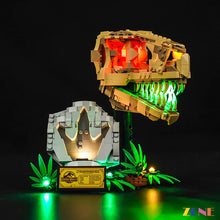Load image into Gallery viewer, Light Kit for LEGO Dinosaur Fossils T-rex Skull #76964