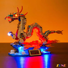 Load image into Gallery viewer, Light Kit for LEGO Auspicious Dragon #80112