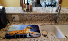 Load image into Gallery viewer, Natural Fawn Great Dane Dish Drying Mat – Absorbent, Artistic Kitchen Essentials 7204DDM