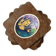 Load image into Gallery viewer, Australian Terrier and Puppy Foam Coaster  7209FC