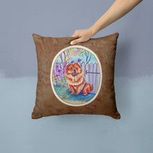 Load image into Gallery viewer, Chow Chow Throw Pillow - 14x14 Decorative Pillow – Art for Your Home &amp; Patio 7210PW1414