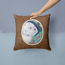 Load image into Gallery viewer, Bichon Frise Throw Pillow - 14x14 Decorative Pillow – Art for Your Home &amp; Patio 7225PW1414