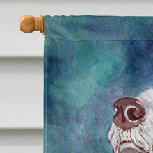 Load image into Gallery viewer, Bedlington Terrier Flag Canvas House Size