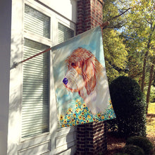 Load image into Gallery viewer, Petit Basset Griffon Vendeen Flag Canvas House Size
