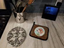 Load image into Gallery viewer, Petit Basset Griffon Vendeen PBGV Pot Holders - Set of 2 Decorative Kitchen Helpers | Made in the USA 7229PTHD