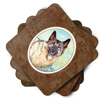 Load image into Gallery viewer, Norwegian Elkhound Foam Coaster  7231FC