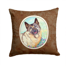 Load image into Gallery viewer, Norwegian Elkhound Throw Pillow - 14x14 Decorative Pillow – Art for Your Home &amp; Patio 7231PW1414