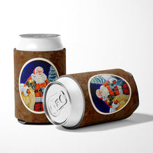 Load image into Gallery viewer, Santa Claus with Great Dane Can or Bottle Hugger 7232CC