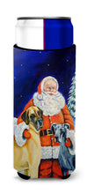 Load image into Gallery viewer, Santa Claus with Great Dane Slim Can Hugger – Fun &amp; Functional Drink Coolers 7232MUK
