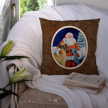 Load image into Gallery viewer, Santa Claus with Great Dane Throw Pillow - 14x14 Decorative Pillow – Art for Your Home &amp; Patio 7232PW1414