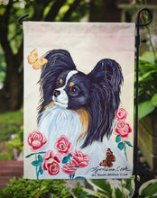 Load image into Gallery viewer, Papillon Garden Flag – Decorative Outdoor Yard Flag