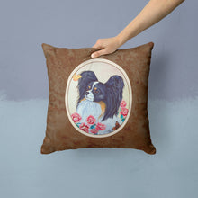 Load image into Gallery viewer, Papillon Throw Pillow - 14x14 Decorative Pillow – Art for Your Home &amp; Patio 7236PW1414