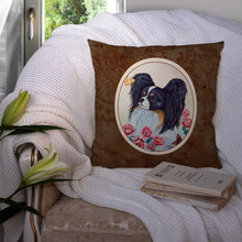Load image into Gallery viewer, Papillon Throw Pillow - 14x14 Decorative Pillow – Art for Your Home &amp; Patio 7236PW1414